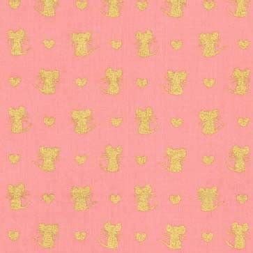 metallic bubblegum fabric|Nice Mice Bubblegum w/Metallic CM7620.